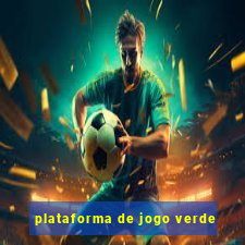 plataforma de jogo verde